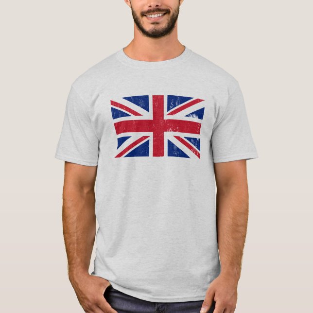 T-shirt Drapeau britannique (Devant)