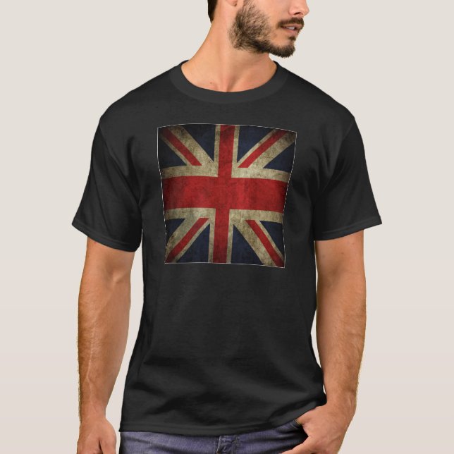 T-shirt Drapeau britannique BRITANNIQUE d'Union Jack de (Devant)