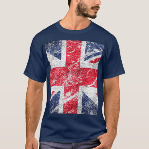 T-shirt Drapeau britannique/drapeau d'Union Jack/drapeau