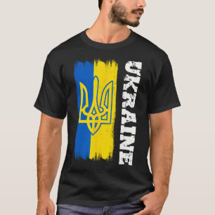 T-shirt Drapeau Cadeau Ukraine Ukraini Kiev Ukrainien Ukra