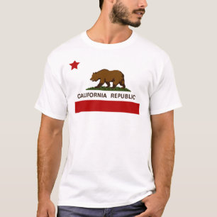 T-shirt Drapeau californien Patriotique