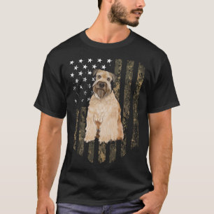 T-shirt Drapeau Camion Américain Doux Manipulé Terrier 4e