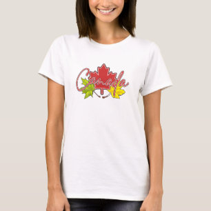 T-shirt Drapeau Canada Feuille d'érable Symbole canadien C