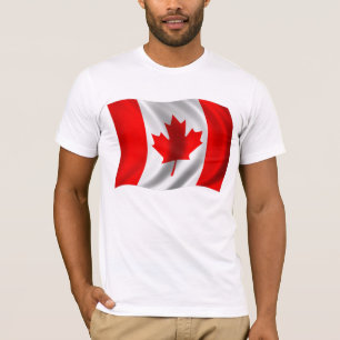 T-shirt Drapeau canadien