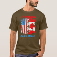 Drapeau canadien américain Fête du Canada Hommes F