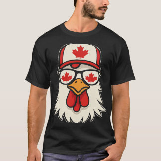 T-shirt Drapeau canadien de la fête du Canada Feuille d'ér