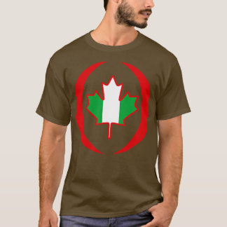 T-shirt Drapeau canadien des Patriotes Multinationaux