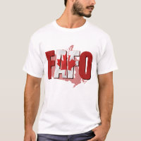 T-shirt Drapeau canadien F.A.F.O