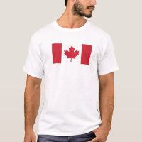 Drapeau canadien Hommes Enfants Rouge Feuille d'ér