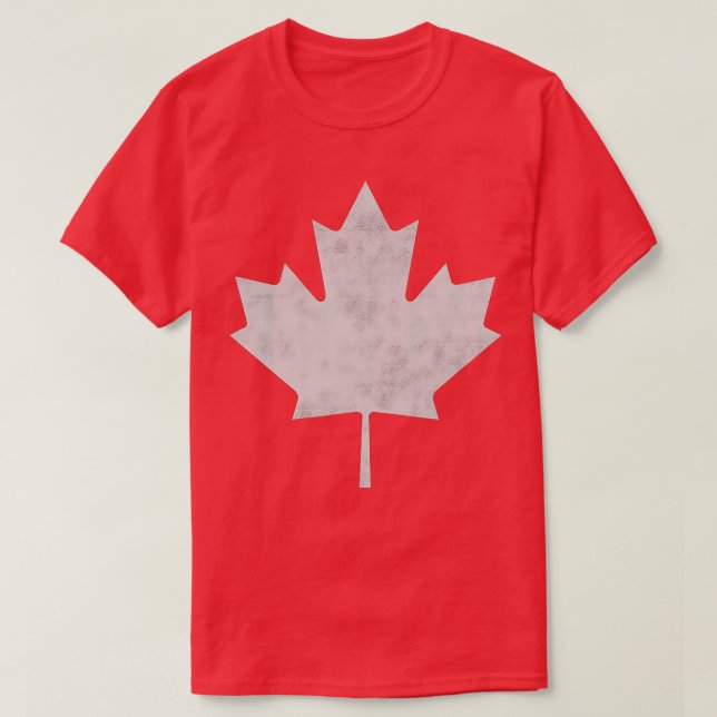 T-shirt Drapeau canadien pour les hommes, les enfants, les (Design devant)