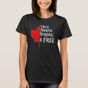 T-shirt Drapeau canadien True North Fort & Free Maple Leaf