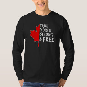 T-shirt Drapeau canadien True North Fort & Free Maple Leaf