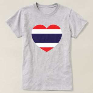T-shirt Drapeau cardiaque en Thaïlande