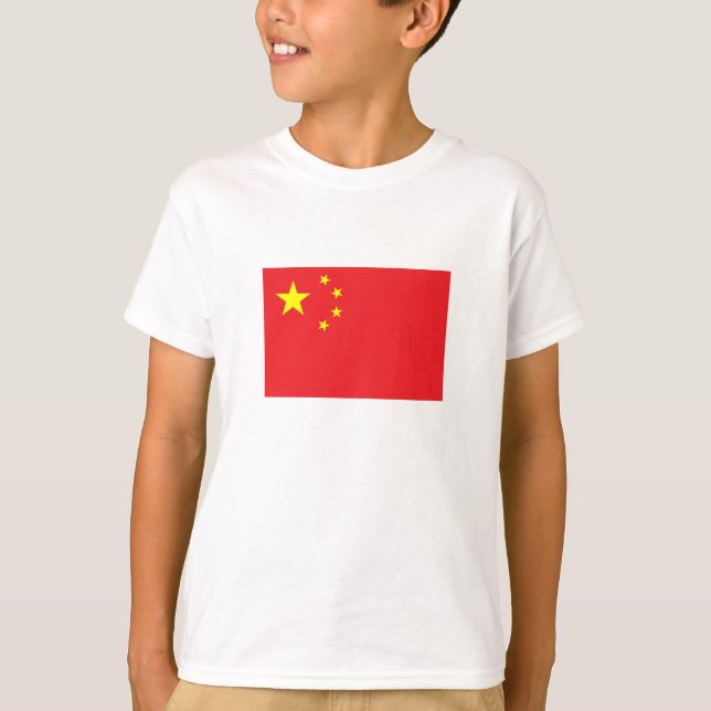T-shirt Drapeau chinois (Devant)