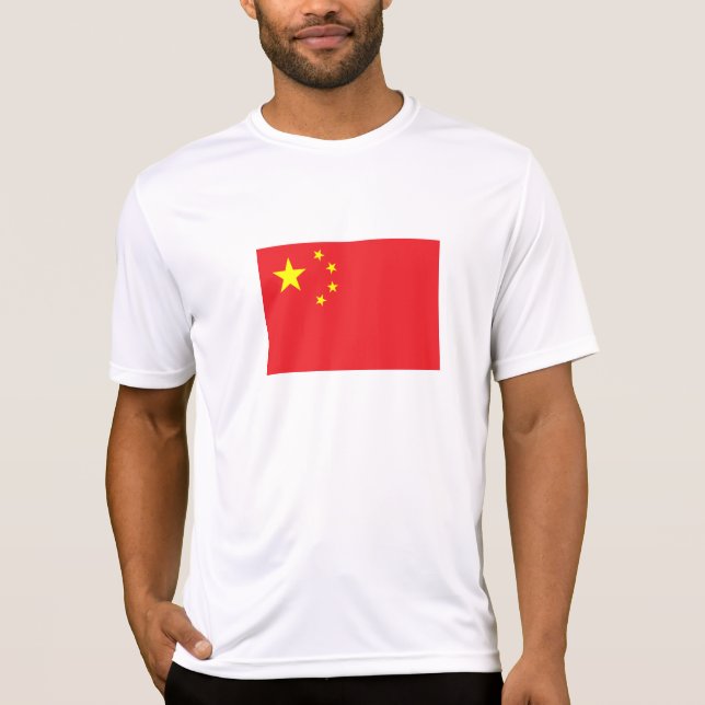 T-shirt Drapeau chinois (Devant)