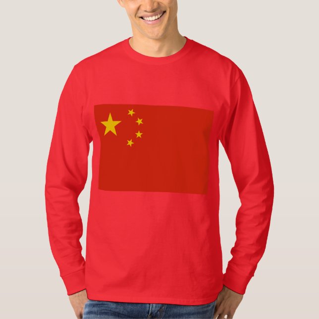T-SHIRT DRAPEAU CHINOIS (Devant)