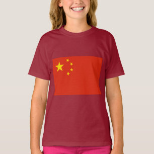 T-shirt Drapeau chinois (Chine)