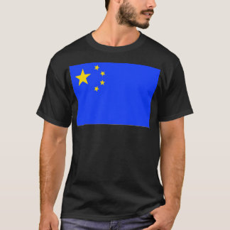 T-shirt Drapeau chinois européen.