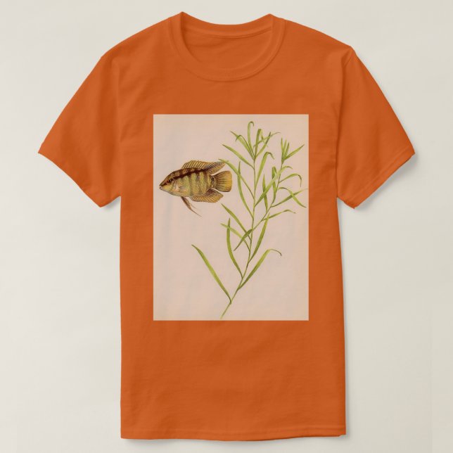 T-shirt Drapeau cichlid Mesonauta fête (Design devant)