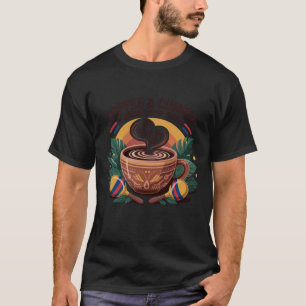 T-shirt Drapeau Colombie Café Garçons Filles Équipement Co