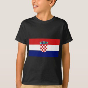T-shirt Drapeau croate - Trobojnica