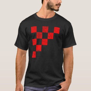 T-shirt Drapeau croate Zagreb Dubrovnik Fan L