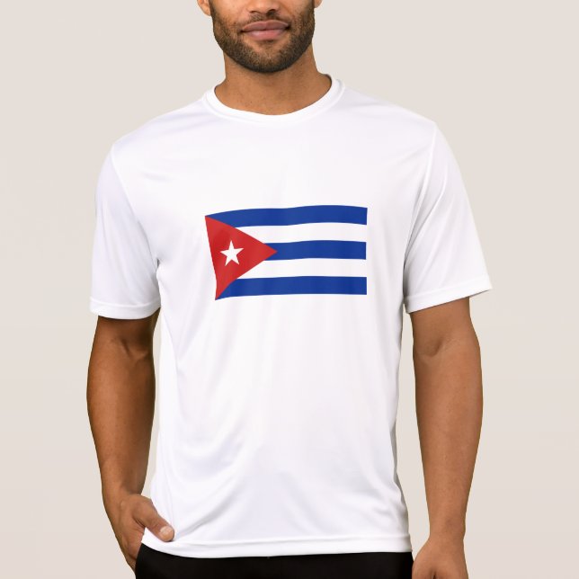 T-shirt Drapeau Cuba (Devant)