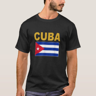 T-shirt Drapeau Cuba T Chemise Cool Cuba Bandera Cubana Dr
