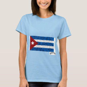 T-shirt Drapeau cubain