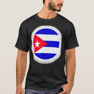 T-shirt Drapeau cubain