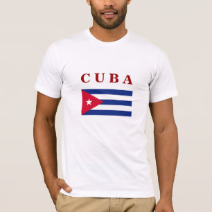 T-shirt Drapeau cubain, design populaire