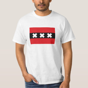 T-shirt Drapeau d'Amsterdam