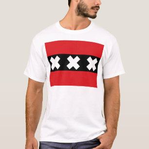 T-shirt Drapeau d'Amsterdam