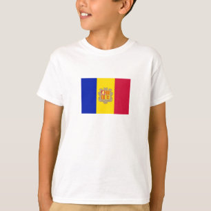 T-shirt Drapeau d'Andorre patriotique