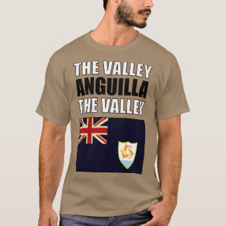 T-shirt Drapeau d'Anguilla