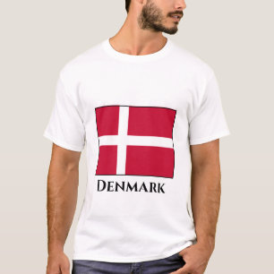 T-shirt Drapeau danois