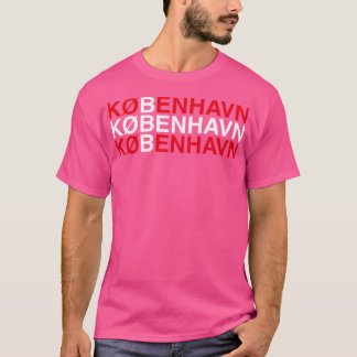 T-shirt Drapeau danois Danmark Danemark