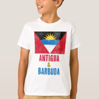 Drapeau d'Antigua & Barbuda Grunge / Regarder "dés