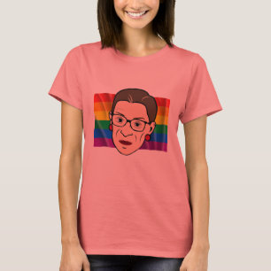 T-shirt Drapeau d'arc-en-ciel de RBG - LGBT -