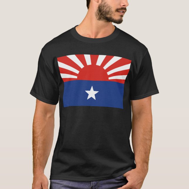T-shirt Drapeau d'armée de libération nationale de Karen (Devant)