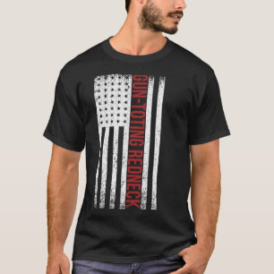 T-SHIRT DRAPEAU D'ARMOIGNEMENT REDNECK