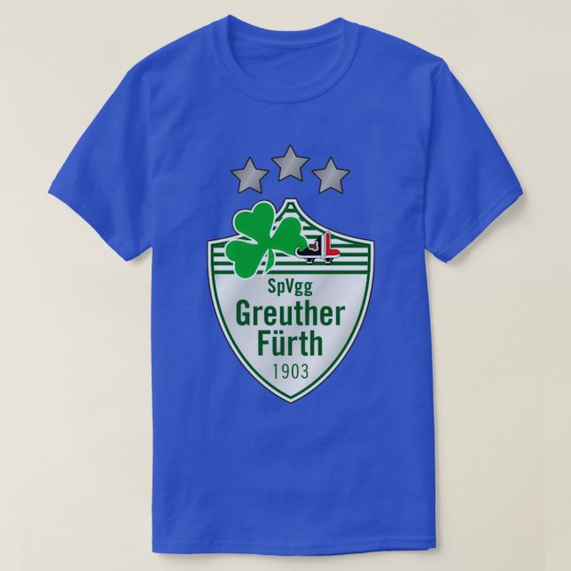 T-shirt Drapeau d'armoiries de Spvgg Greuther Frth (Design devant)