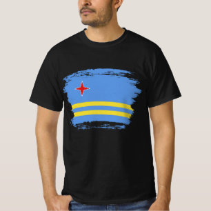 T-shirt Drapeau d'Aruba