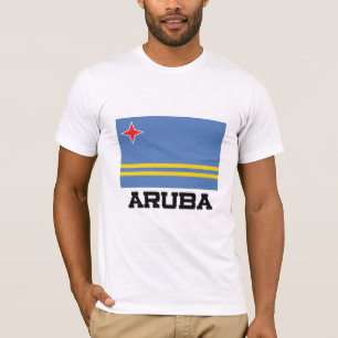 T-shirt Drapeau d'Aruba