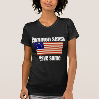 T-shirt Drapeau de Betsy Ross de bon sens