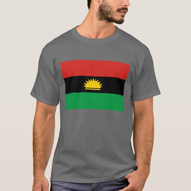 T-shirt Drapeau de Biafra (1967-1970) (Devant)