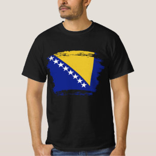 T-shirt Drapeau de Bosnie-Herzégovine