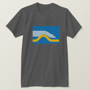 T-shirt Drapeau de brouillard de roulement de San