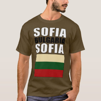 T-shirt Drapeau de Bulgarie