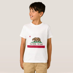 T-SHIRT DRAPEAU DE CALIFORNIE